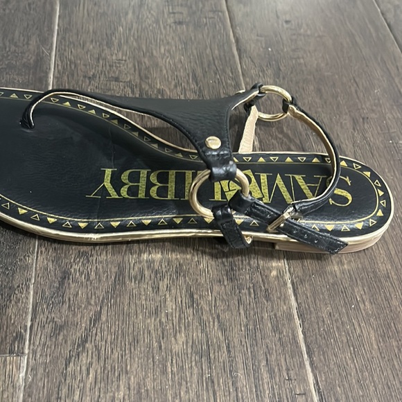 Sam n Libby Black Dress Flats sz 8 - Picture 5 of 5